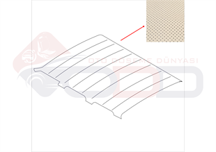 131 KARTAL 90 MODEL TAVAN DÖŞEMESİ (8 DİKİŞLİ)