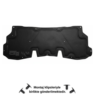 Nissan Qashqai J10 Motor Kaput Altı İzolatörü (2010 - 2013 Arası)