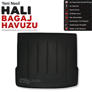 Audi Q5 Halı Bagaj Havuzu (2017 - 2021 Arası)