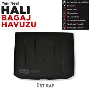 Audi A3 Sportback Halı Bagaj Havuzu (2013 - 2021 Arası)