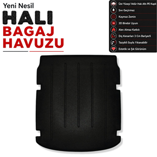 Audi A6 Halı Bagaj Havuzu (2018 - 2024 Arası)