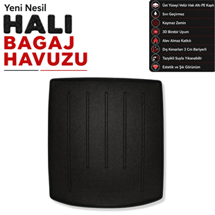 Audi A8 Halı Bagaj Havuzu (2018 Sonrası)