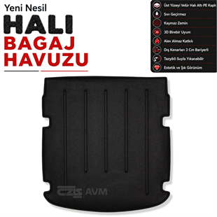 Audi A5 Coupe Halı Bagaj Havuzu (2017 - 2024 Arası)