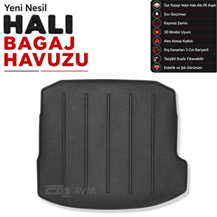 Audi A3 Sedan Halı Bagaj Havuzu (2021 Sonrası)