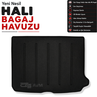 Audi Q2 Halı Bagaj Havuzu (2021 Sonrası)