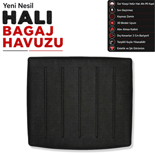 Audi Q3 Halı Bagaj Havuzu (2021 Sonrası)
