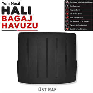 Audi Q4 Sportback Halı Bagaj Havuzu (2023 Sonrası)