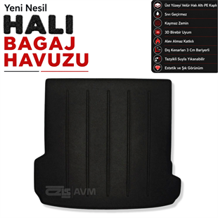 Audi Q7 SUV Halı Bagaj Havuzu (2025 Sonrası)