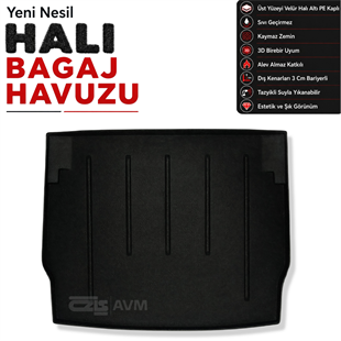 BMW 1 Halı Bagaj Havuzu F20 (2012 - 2019 Arası)