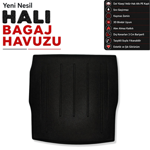 BMW 4 Coupe Halı Bagaj Havuzu F32 (2013 - 2021 Arası)