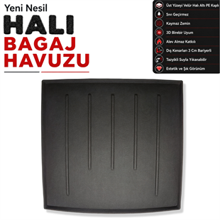 BMW X1 Halı Bagaj Havuzu E84 (2009 - 2015 Arası)