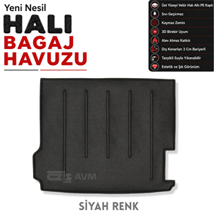 BMW X3 Halı Bagaj Havuzu F25 (2010 - 2017 Arası)