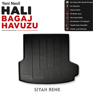 BMW 3 Gran Turismo  Halı Bagaj Havuzu F34 (2013 - 2021 Arası)