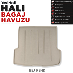 BMW 4 Gran Coupe Halı Bagaj Havuzu F36 (2014 - 2020 Arası)