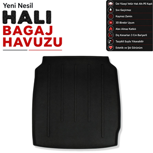 BMW 6 Gran Coupe F06 Halı Bagaj Havuzu  (2012 - 2018 Arası)