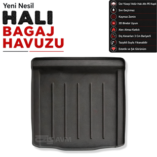BMW 3 Serisi G20 Halı Bagaj Havuzu  (2019 Sonrası)