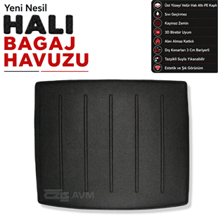 BMW X1 Halı Bagaj Havuzu U11(2023 ve Sonrası)