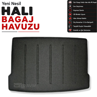 BMW 1 Serisi F70 Halı Bagaj Havuzu (2024 Sonrası)