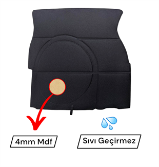 BMW E30 BAGAJ HALISI SİYAH