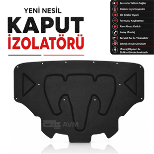 BMW 3 Serisi G20 Kaput İzolatörü (2019 Sonrası)