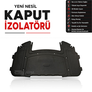 BMW 3 Serisi E90 Kaput İzolatörü (2005-2013 Arası)