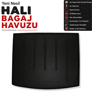 Chevrolet Cruze Hatchback Halı Bagaj Havuzu (2009 - 2013 Arası)