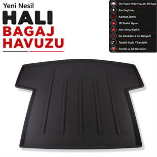 Chevrolet Captiva Halı Bagaj Havuzu (2012 Sonrası)