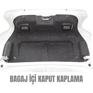 Citroen C Elysee Bagaj Kaput Altı Halı Kaplama (2012 Sonrası)