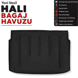 Citroen C3 Picasso Halı Bagaj Havuzu (2010 - 2015 Arası)