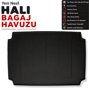 Citroen Berlingo Combi Halı Bagaj Havuzu (2008 - 2019 Arası)