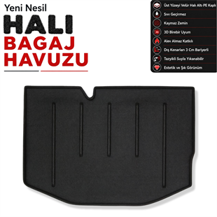 Citroen DS3 Halı Bagaj Havuzu (2010 - 2016 Arası)