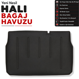 Citroen C3 Halı Bagaj Havuzu (2017 Sonrası)