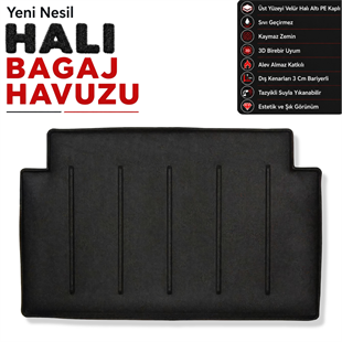 Citroen Berlingo Halı Bagaj Havuzu (2019 Sonrası)