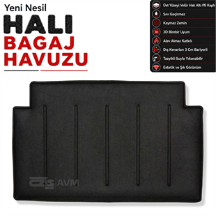 Citroen Berlingo Halı Bagaj Havuzu (2019 Sonrası)
