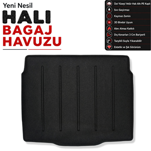 Citroen C4 Halı Bagaj Havuzu ( 2021 Sonrası)