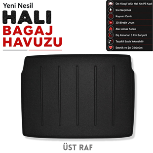 Citroen e-C4 Halı Bagaj Havuzu (2021 Sonrası)
