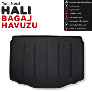 Citroen E-C3 Halı Bagaj Havuzu (2025 Sonrası)