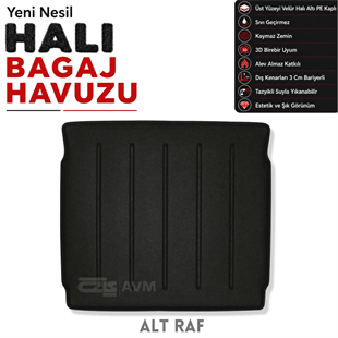 Citroen C3 Aircross Halı Bagaj Havuzu (2025 Sonrası)