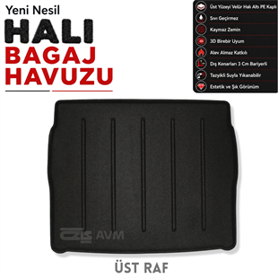 Citroen C3 Aircross Halı Bagaj Havuzu (2025 Sonrası)