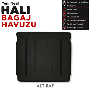 Citroen C3 Aircross Halı Bagaj Havuzu (2025 Sonrası)