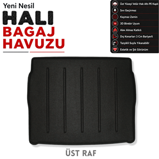 Citroen C3 Aircross Halı Bagaj Havuzu (2025 Sonrası)