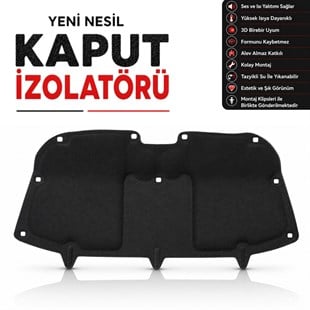 Fiat Fiorino Kaput Izolatörü (2007-2024 Arasi)