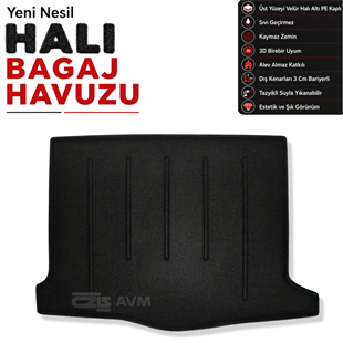 Dacia Sandero Halı Bagaj Havuzu (2013 - 2021 Arası)