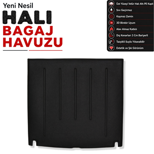 Dacia Duster Halı Bagaj Havuzu (2010 - 2013 arası)