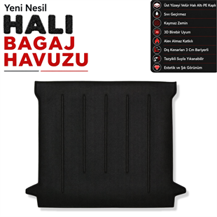 Dacia Dokker Stepway Halı Bagaj Havuzu (2012 ve Sonrası)