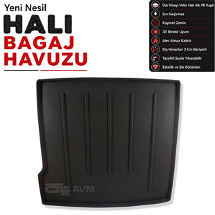 Dacia Duster 4x2 Halı Bagaj Havuzu (2014 - 2017 Arası)