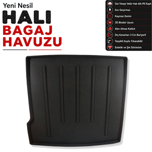 Dacia Duster 4x2 Halı Bagaj Havuzu (2014 - 2017 Arası)