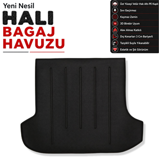 Dacia Logan MCV Halı Bagaj Havuzu (2013 sonrası)