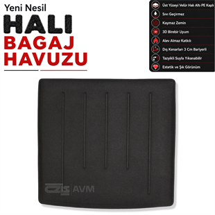 Dacia Duster 4x4 Halı Bagaj Havuzu (2014 Sonrası)