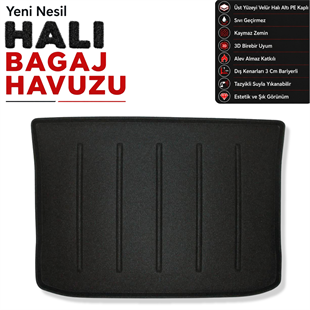 Dacia Spring Halı Bagaj Havuzu (2021 Sonrası)